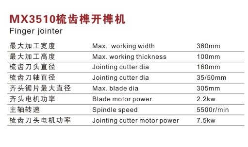 梳齒機